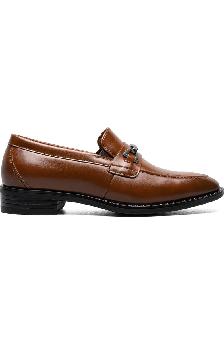 Stacy Adams Kids' Kaylor Slip-On Loafer, Alternate, color, Cognac
