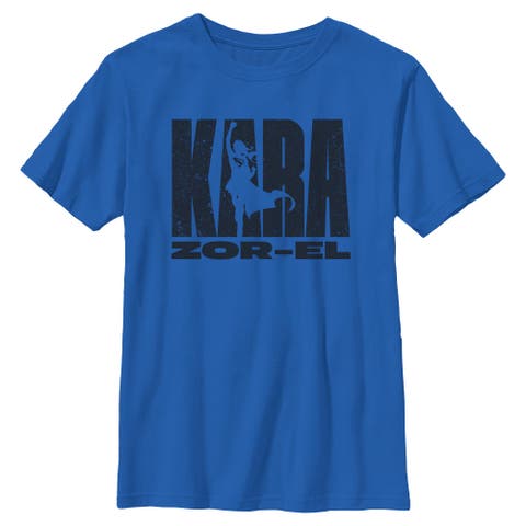 Boy's Supergirl Kara Zor-El Silhouette  Graphic T-Shirt