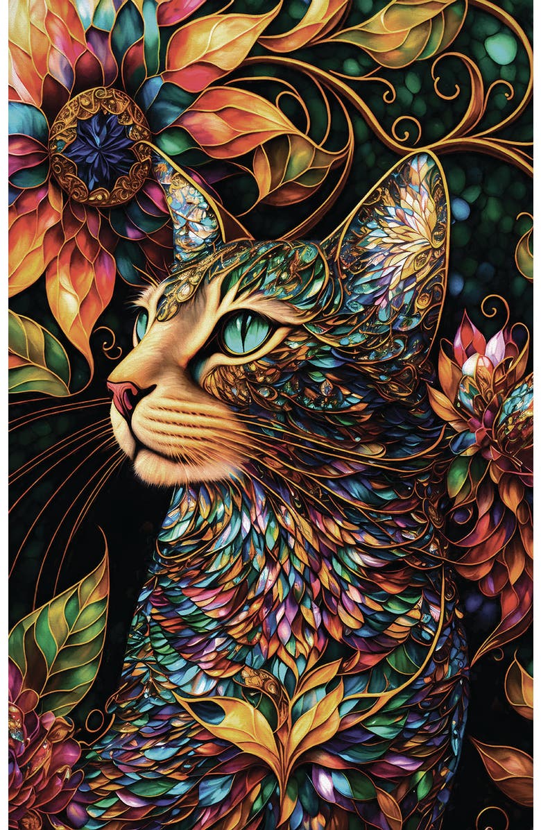Sunsout A Happy Cat 550 piece Jigsaw Puzzle for Adults, Alternate, color, Multicolor