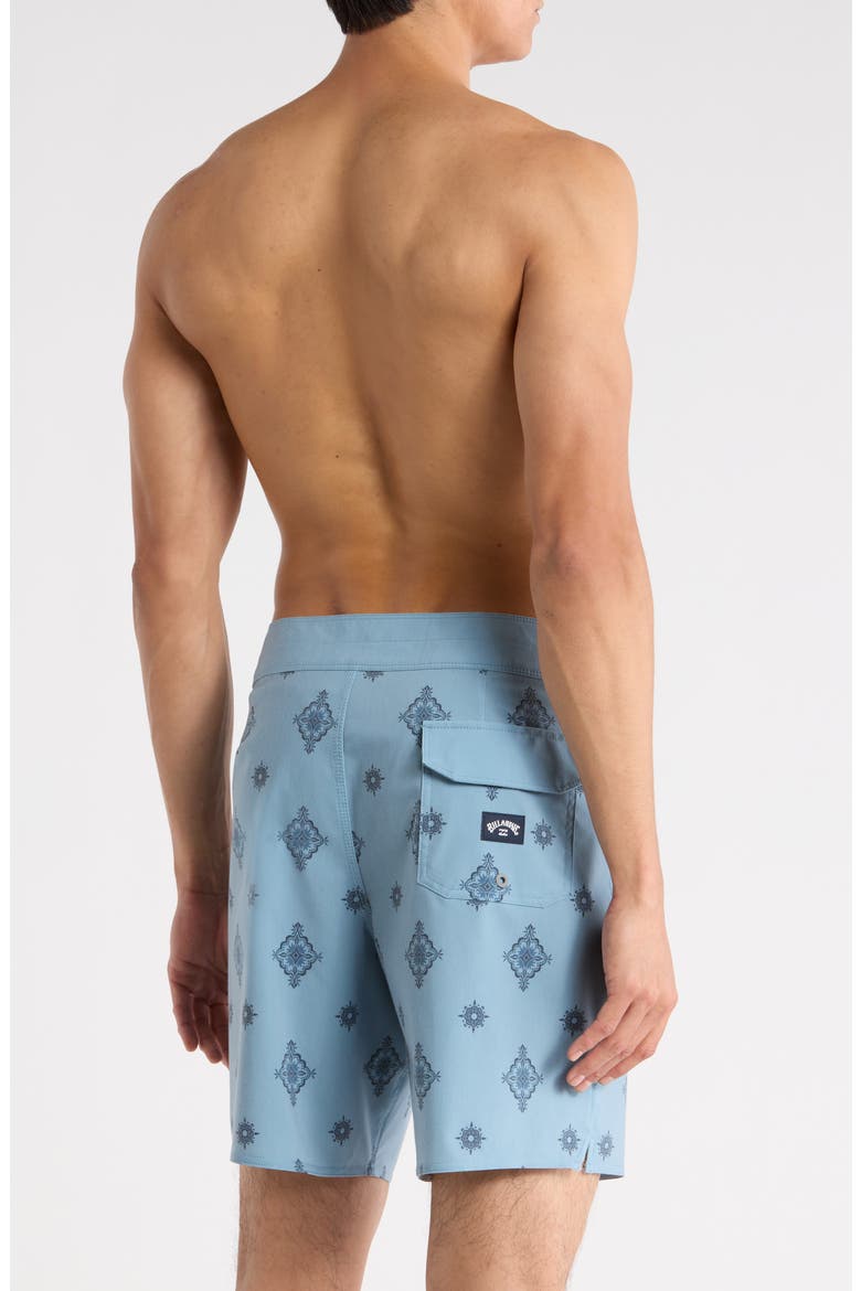 Good Times Pro Board Shorts, Alternate, color, BLUE FOG