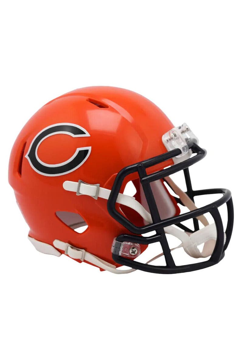 Chicago Bears (2022) Alternate Riddell Speed Mini Helmet, Main, color, Orange