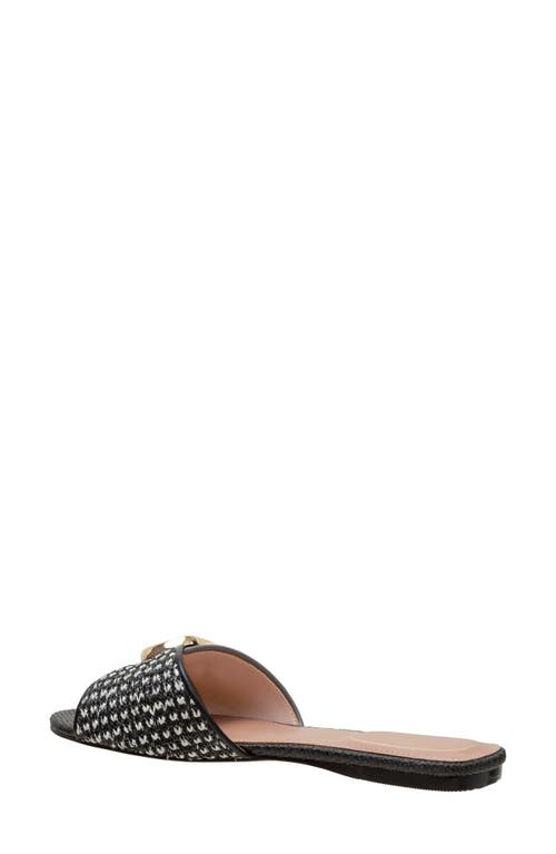 Linea Paolo Leighton Slide Sandal In Black