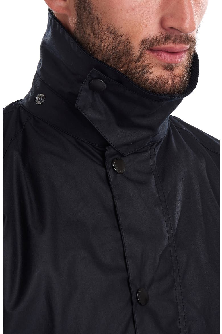 Ashby Waxed Cotton Jacket, Alternate, color, NAVY