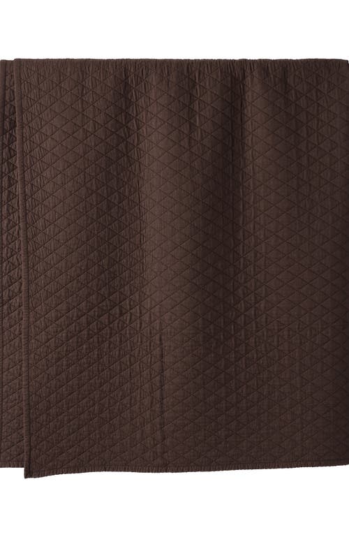 Lands' End Solid Diamond Double Voile Quilt