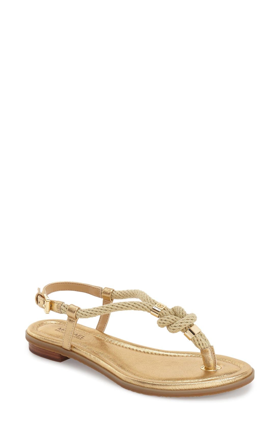 MICHAEL Michael Kors 'Holly' Sandal, Main, color, 