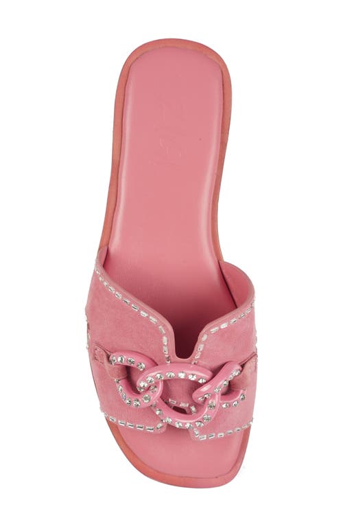 Zigi Nerano Slide Sandal In Pink