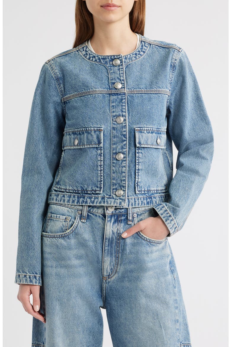 Drew Denim Jacket, Alternate, color, ARLO