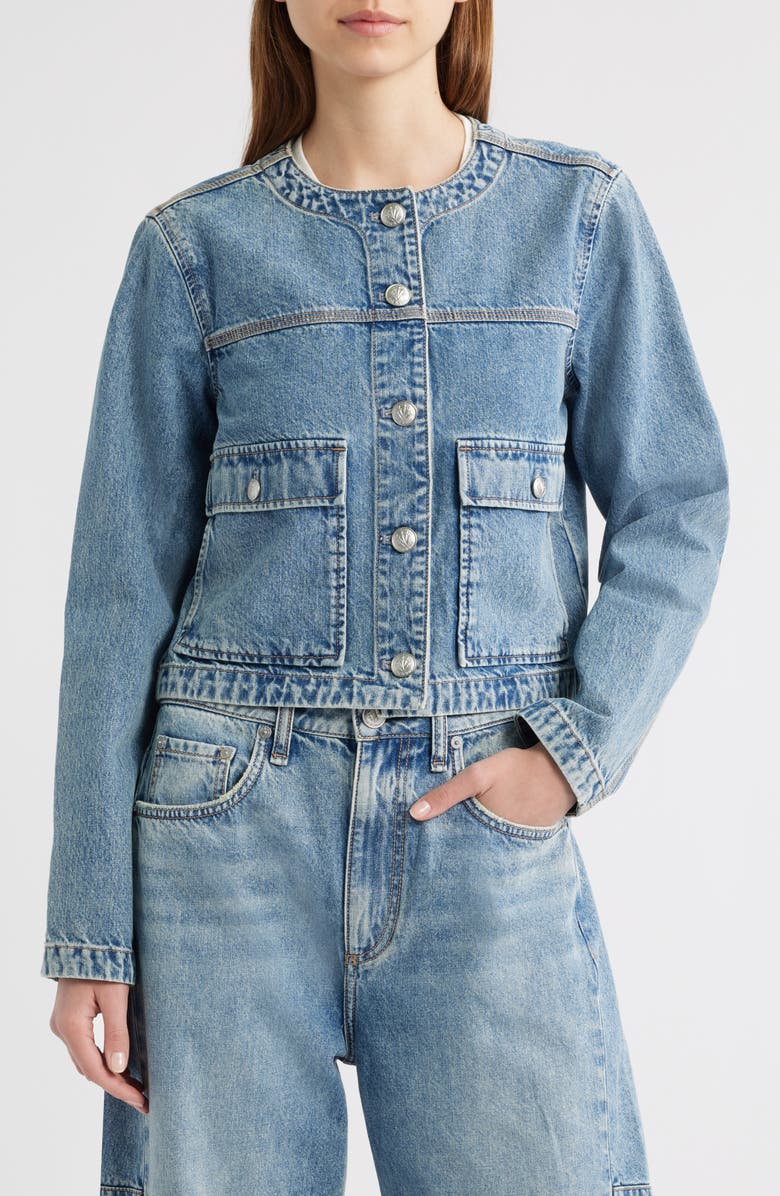 rag & bone Drew Denim Jacket, Alternate, color, Arlo