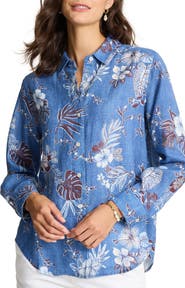 Tommy Bahama Canyon Coast Relaxed Linen Shirt