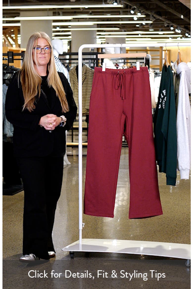 Heavyweight Fleece Sweatpants video