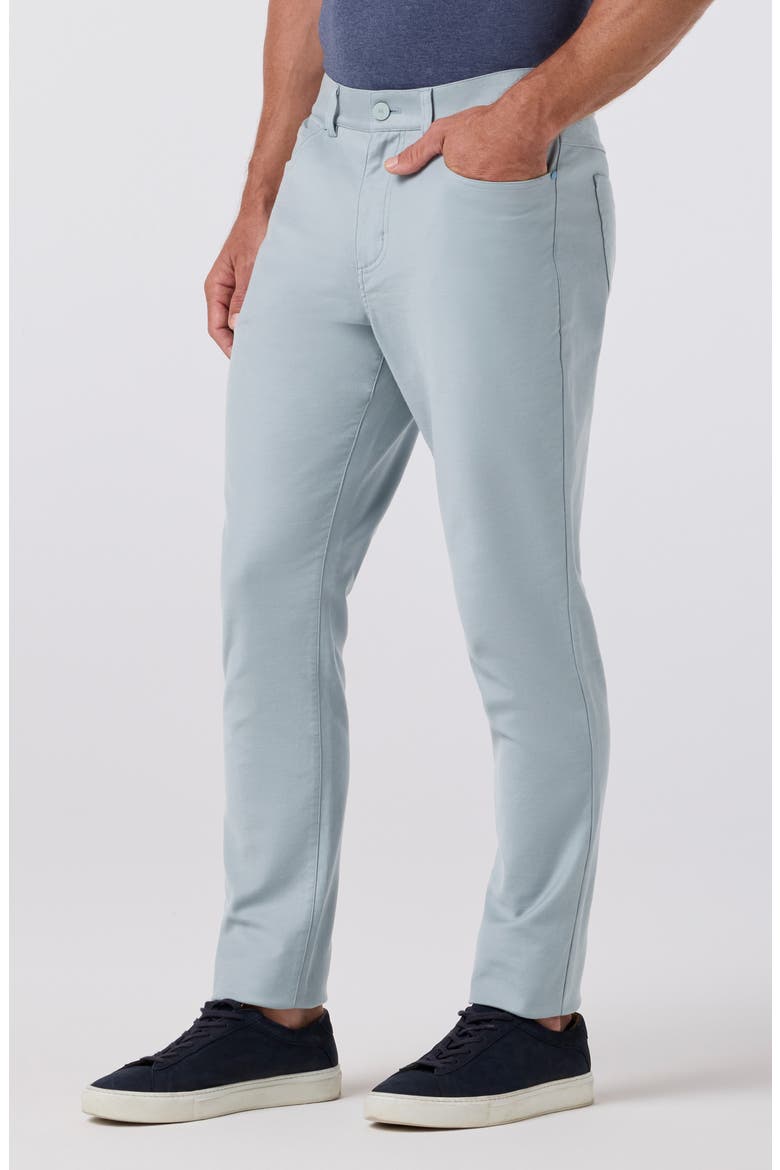 Mayfield Five Pocket Straight Leg Pants, Alternate, color, FOG BLUE