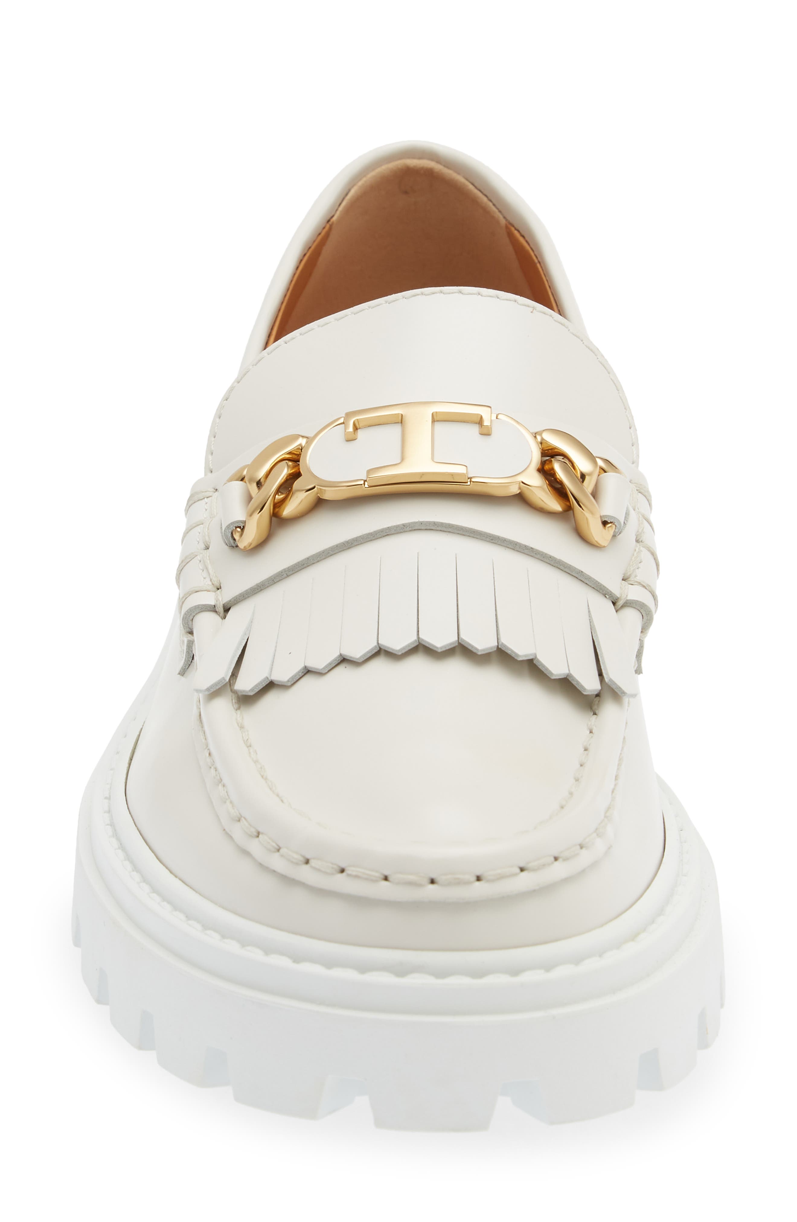 Tod's Lug Sole Kiltie Loafer, Alternate, color, 