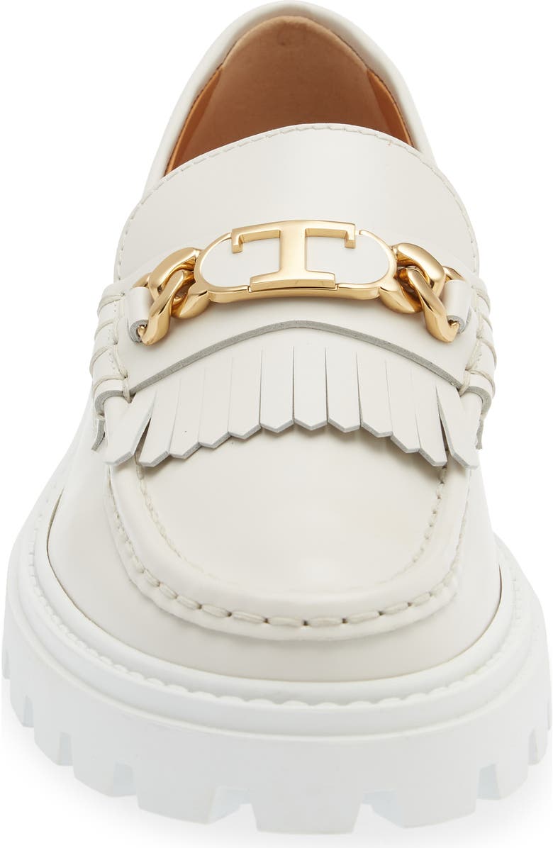 Tod's Lug Sole Kiltie Loafer, Alternate, color,