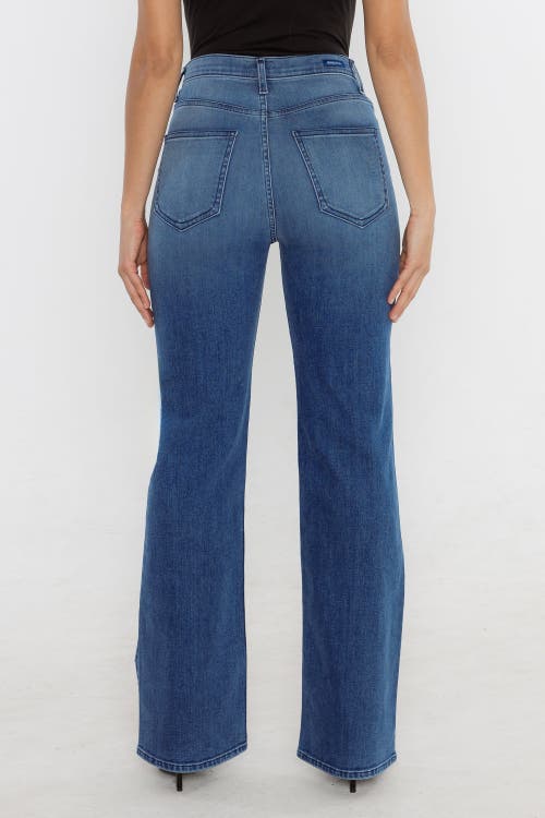 Rüdes Denim Rudes Denim The Ali Boot Cut Jean In Coral Blue
