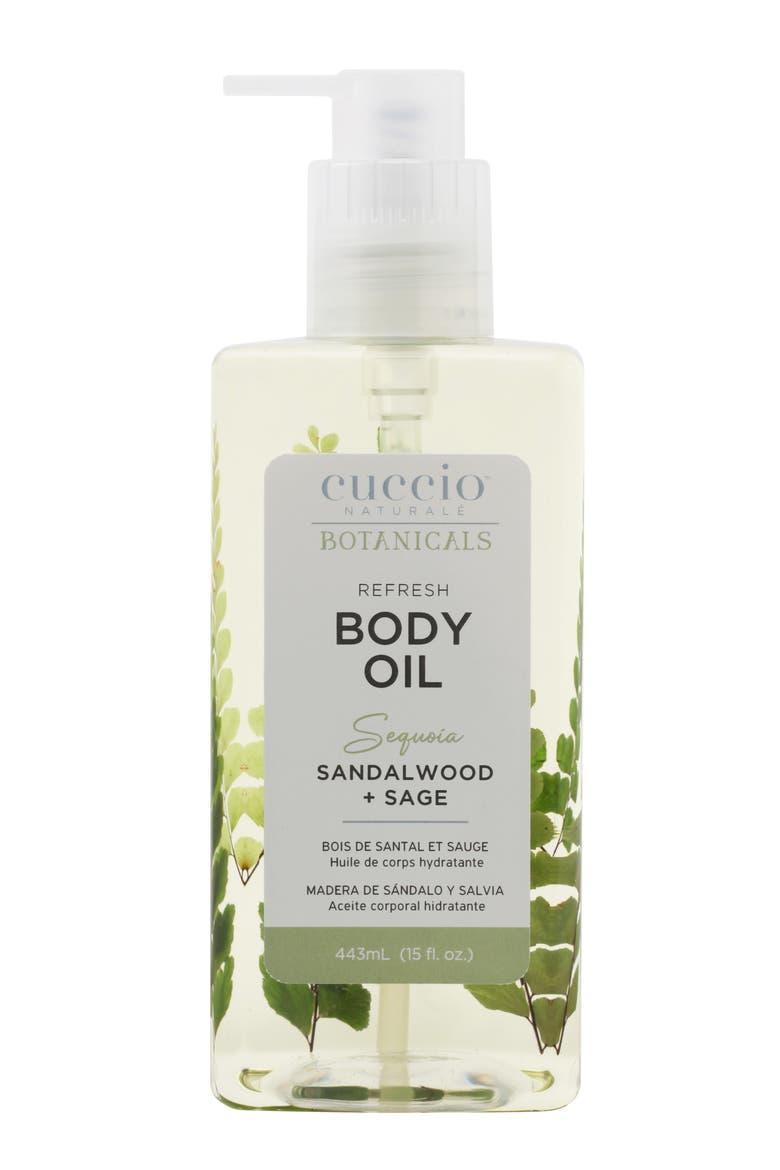 Botanicals Sandalwood + Sage Body Oil, Main, color, N/A