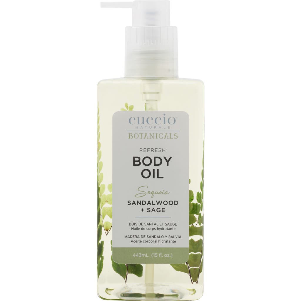 Cuccio Botanicals Sandalwood + Sage Body Oil