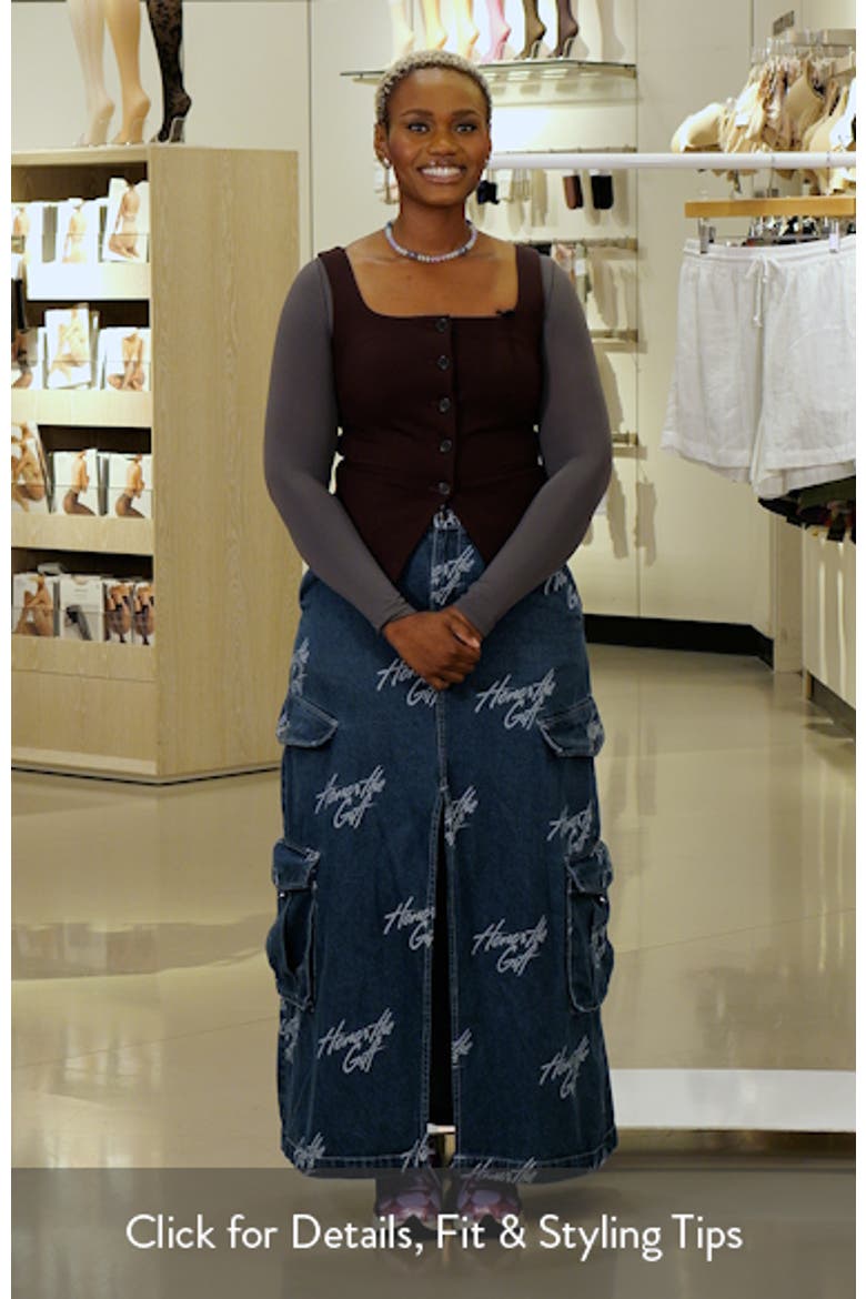Ponte Button-Up Vest video