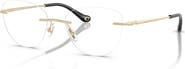 COACH 52mm Cat Eye optical glasses