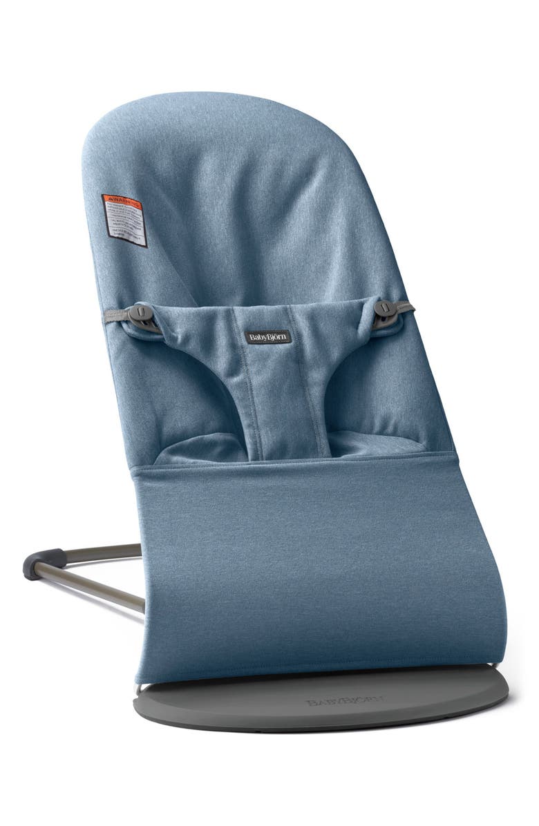 BabyBjörn Bliss Convertible Baby Bouncer, Main, color, Blue