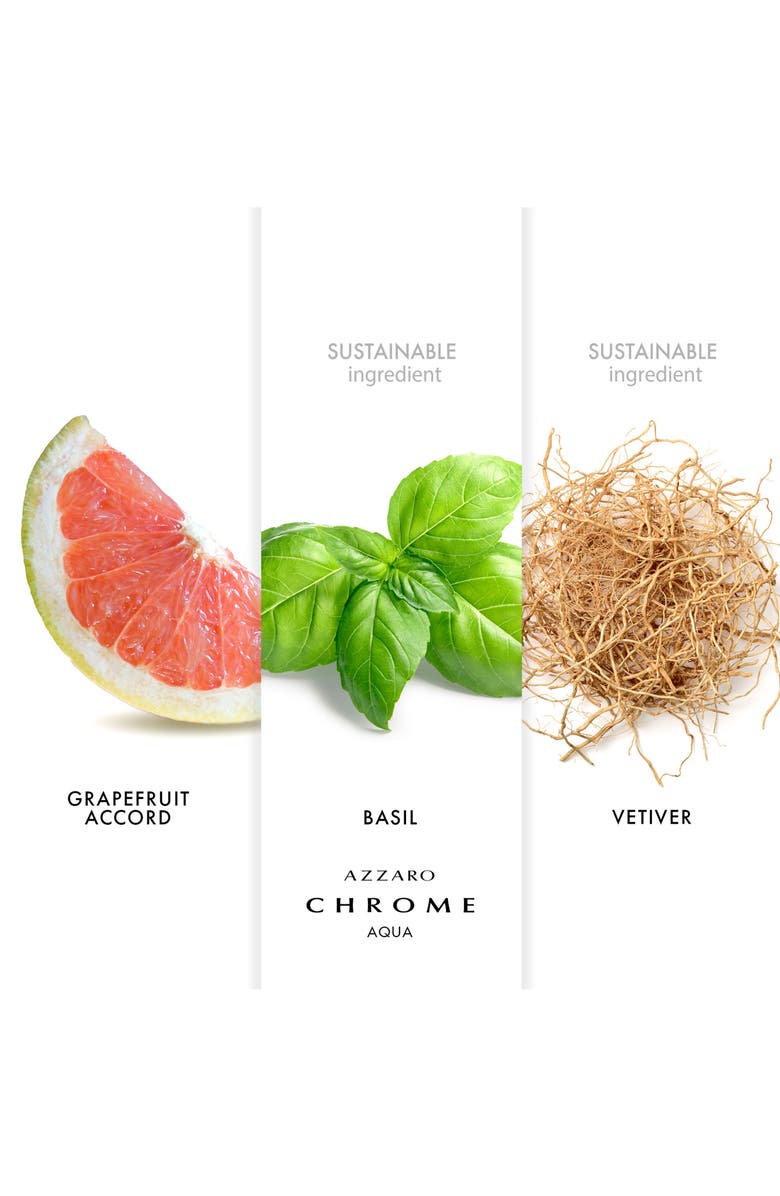 AZZARO Chrome Aqua Eau de Toilette Spray, Alternate, color, 