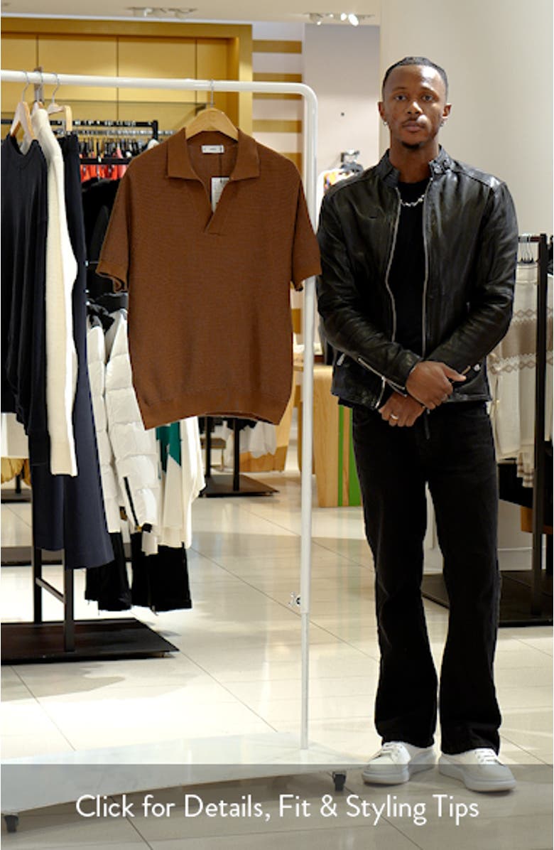 Fine Cotton Knit Polo, sales video thumbnail