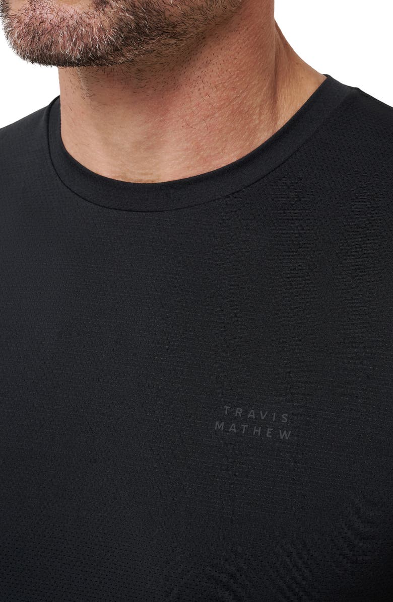TravisMathew Heater Pro T-Shirt, Alternate, color, Black