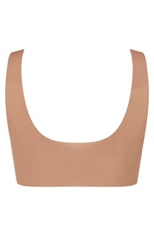 Triumph Zero Feel Seemless Top In Brown