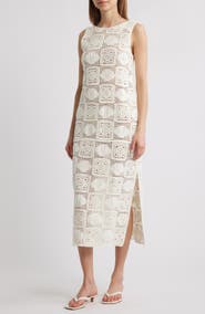 Rails Calla Crochet Midi Dress