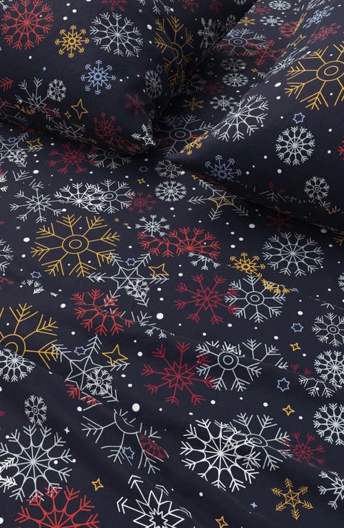 Woven & Weft Turkish Cotton Flannel Holiday Sheet Set