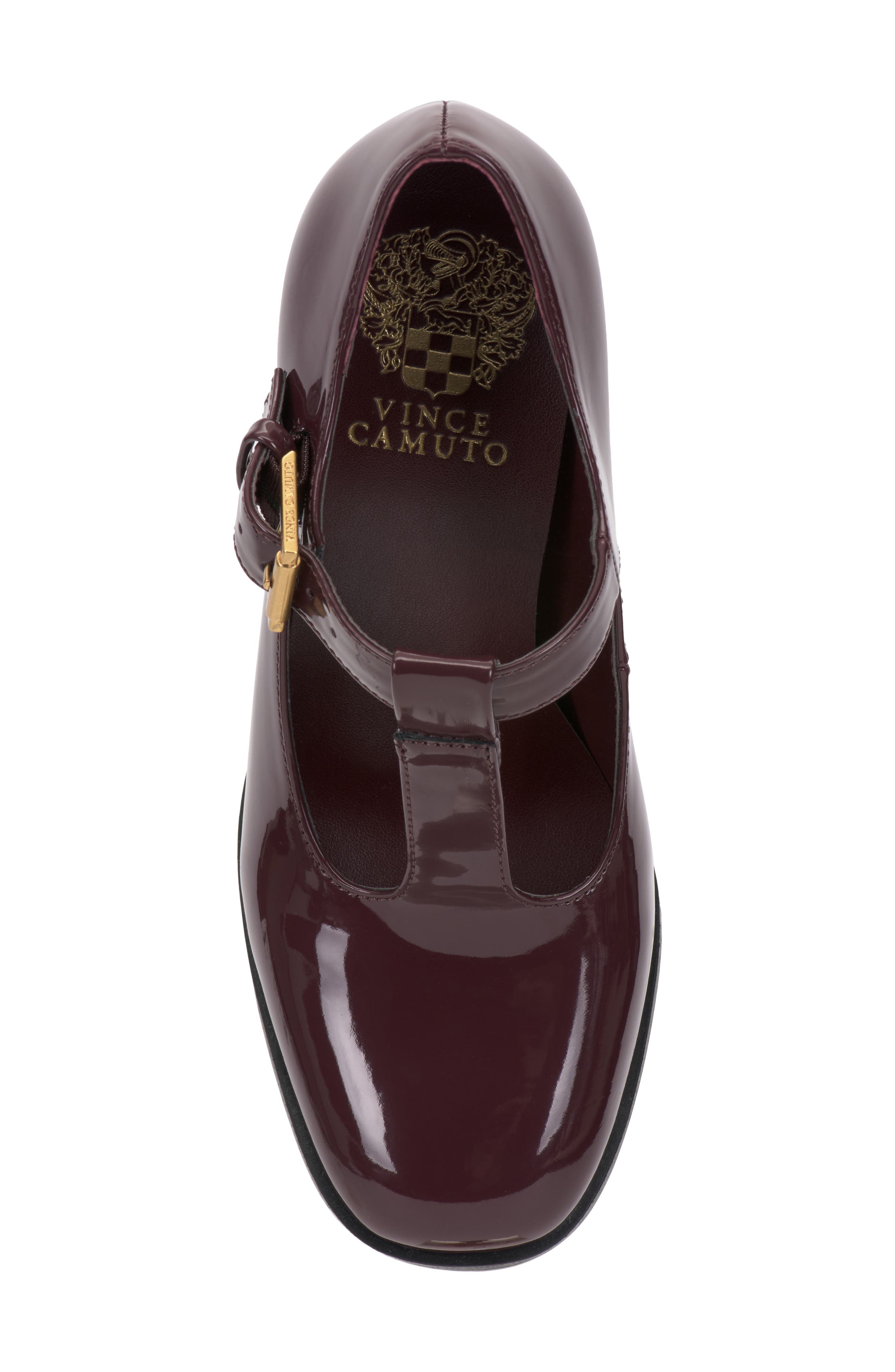 Micha T-Strap Pump, Alternate, color, PETIT SIRAH