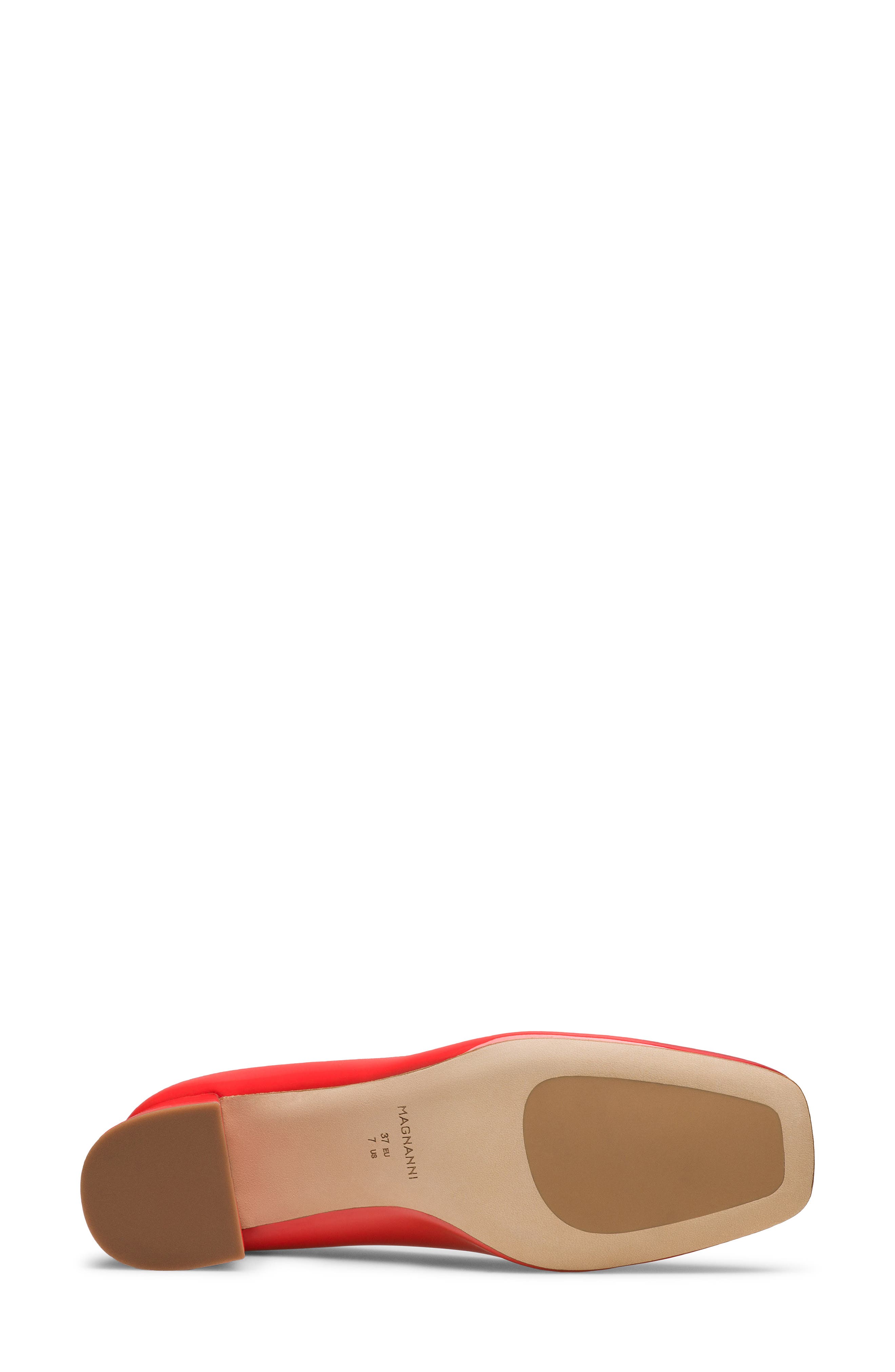 Stasia Block Heel Pump, Alternate, color, RED