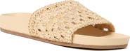 Loeffler Randall Henri Crochet Raffia Slide Sandal