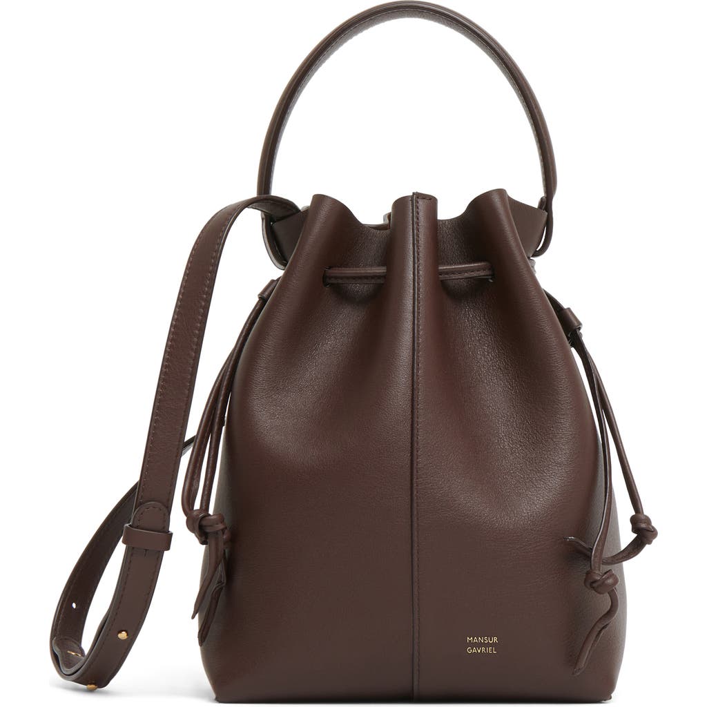 Mansur Gavriel Dea Leather Bucket Bag