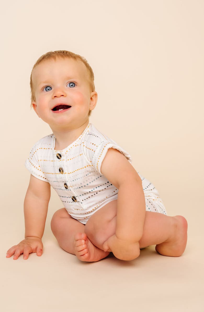 Lou Lou and Company Print Romper, Alternate, color, Conrad