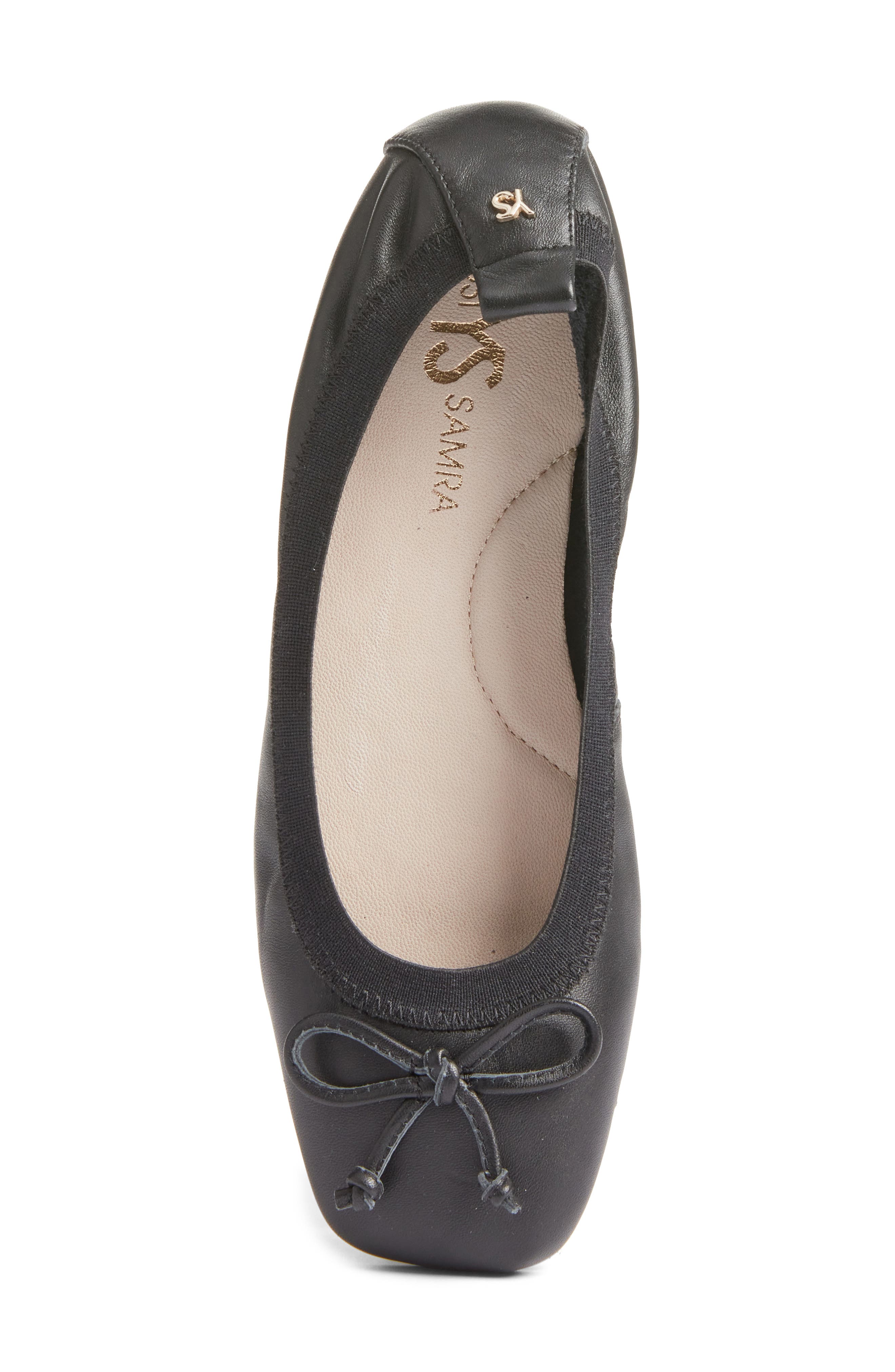 Yosi Samra Caroline Foldable Ballet Flat, Alternate, color, 