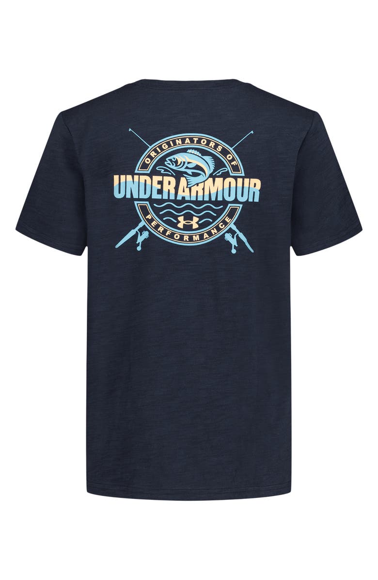 Under Armour Kids' Coastal Graphic T-Shirt, Alternate, color, Academy