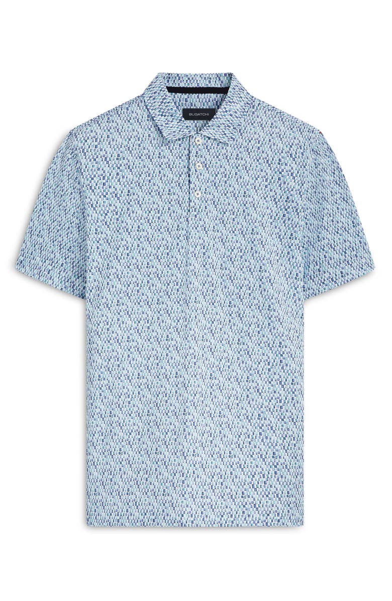 Bugatchi Victor OoohCotton<sup>®</sup> Tile Print Polo, Alternate, color, 