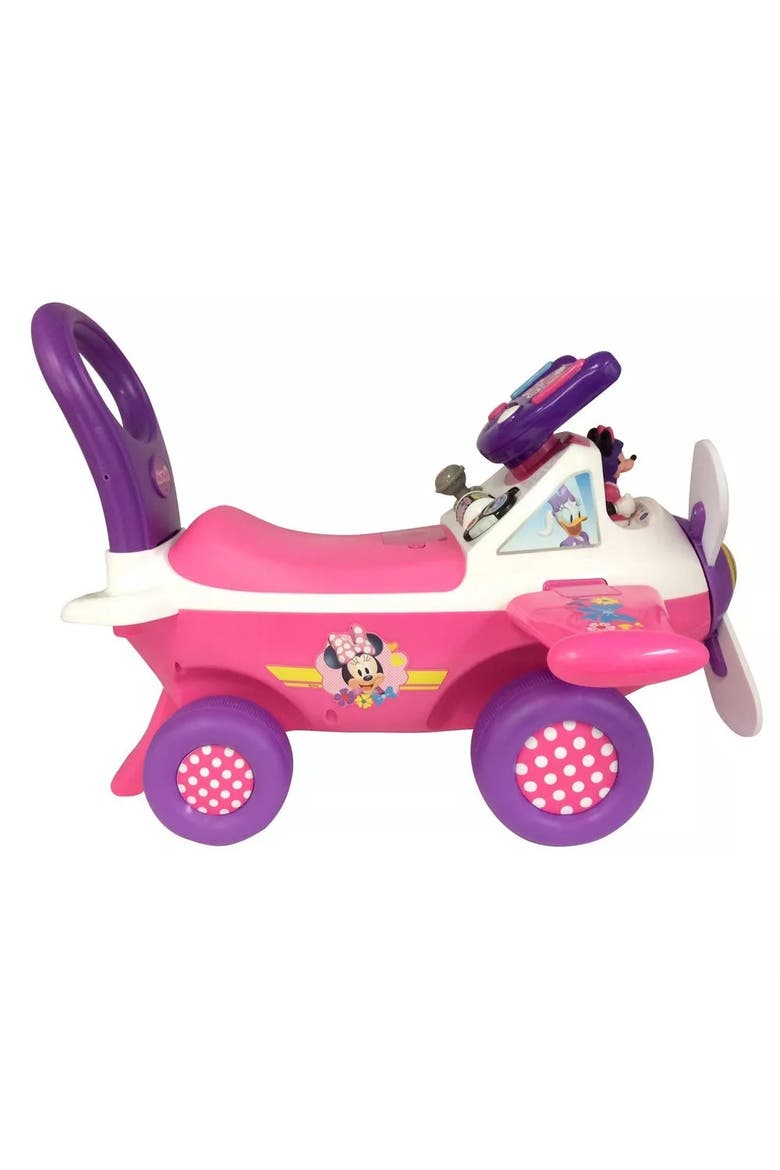 Disney Minnie Mouse Plane Activity Rideon, Alternate, color, Multicolored