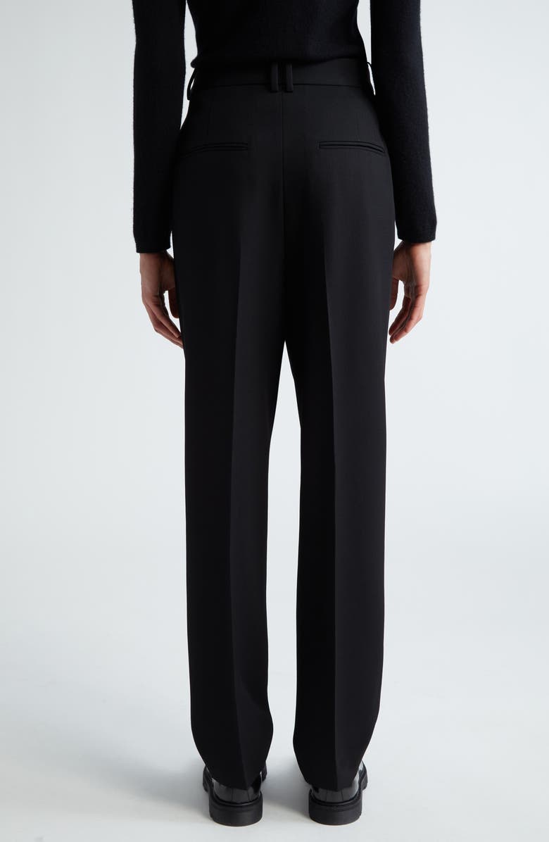 PARTOW Bacall Virgin Wool Pants, Alternate, color, Black
