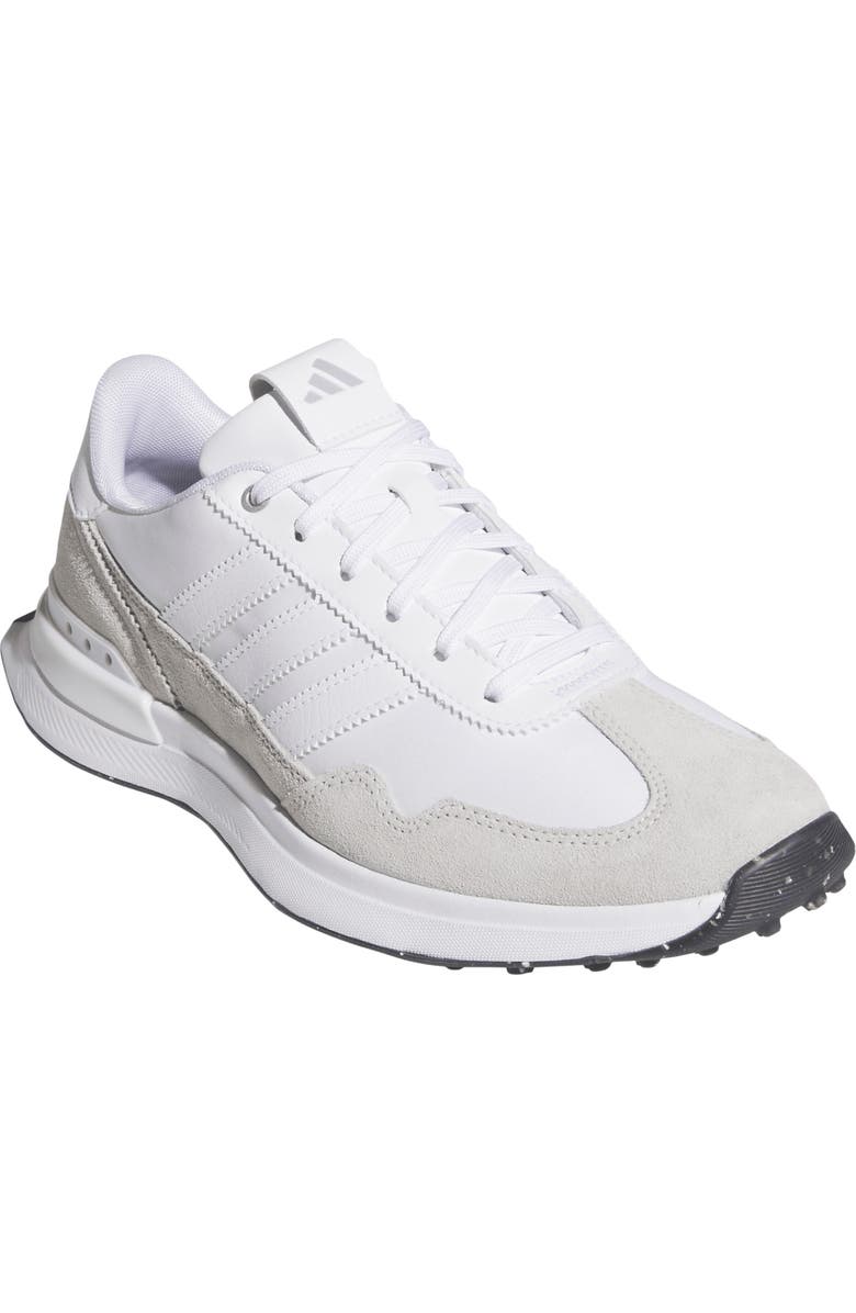 adidas S2G 26 Waterproof Spikeless Golf Shoe, Main, color, Dash Grey/ White/ Core Black