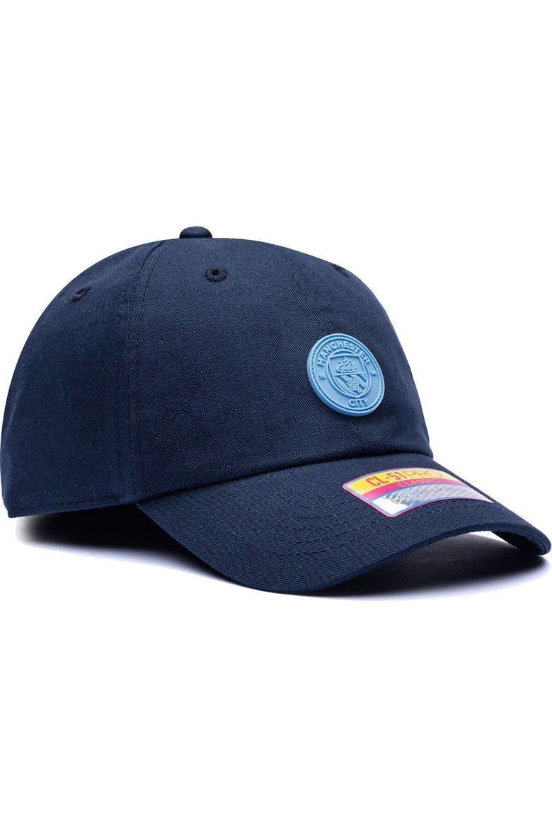Men's Navy Manchester City Casuals Adjustable Hat, Alternate, color, Navy