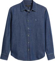 rag & bone Tomlin Denim Button-Up Shirt
