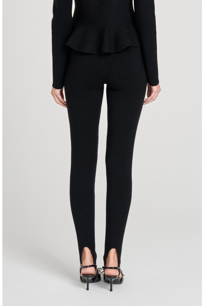 Brooklyn Stirrup Leggings, Alternate, color, BLACK