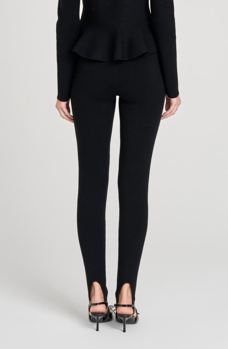 WAYF Brooklyn Stirrup Leggings, Alternate, color, Black