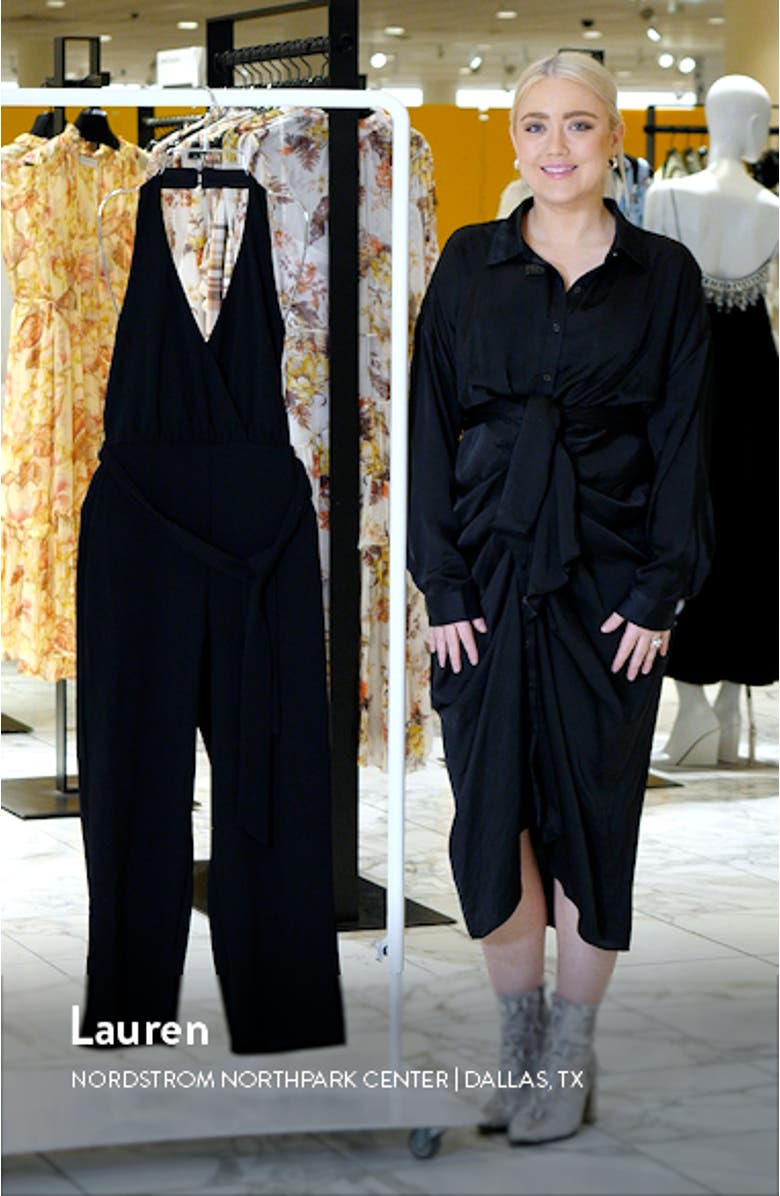 Halter Neck Jumpsuit, sales video thumbnail