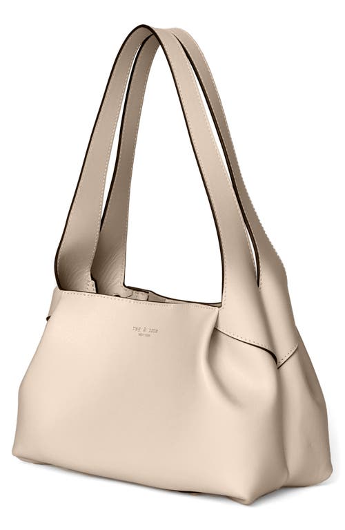Rag & Bone Slade Leather Shoulder Bag In Ggr