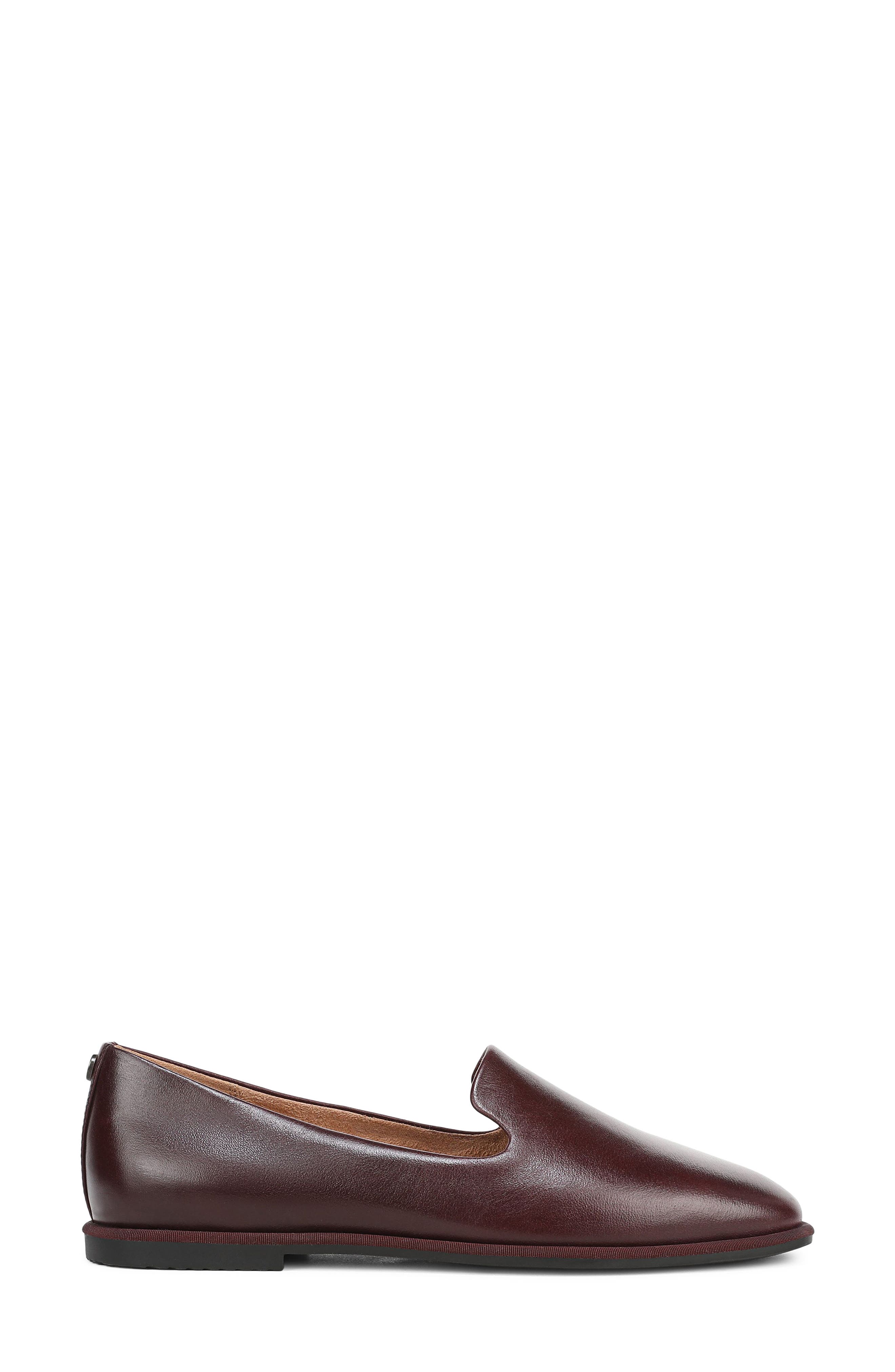 Vionic Willa 2.0 Loafer, Alternate, color, Mulled Wine Leather