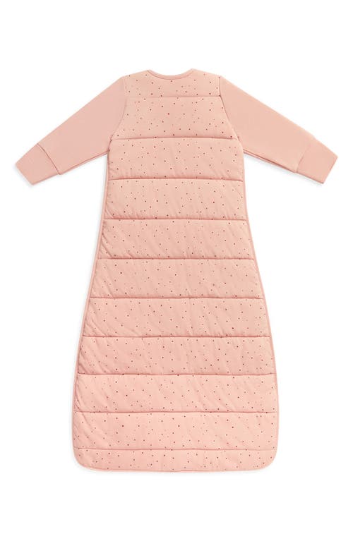 Love To Dream Long Sleeve 2.5 Tog Quilted Warm Sleep Bag In Pink