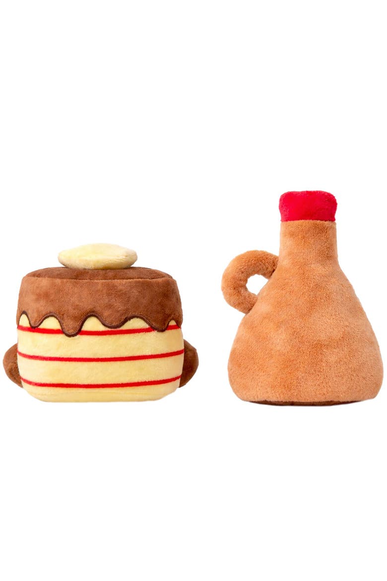 2 Pack Plush Dog Toys, Alternate, color, Multicolored