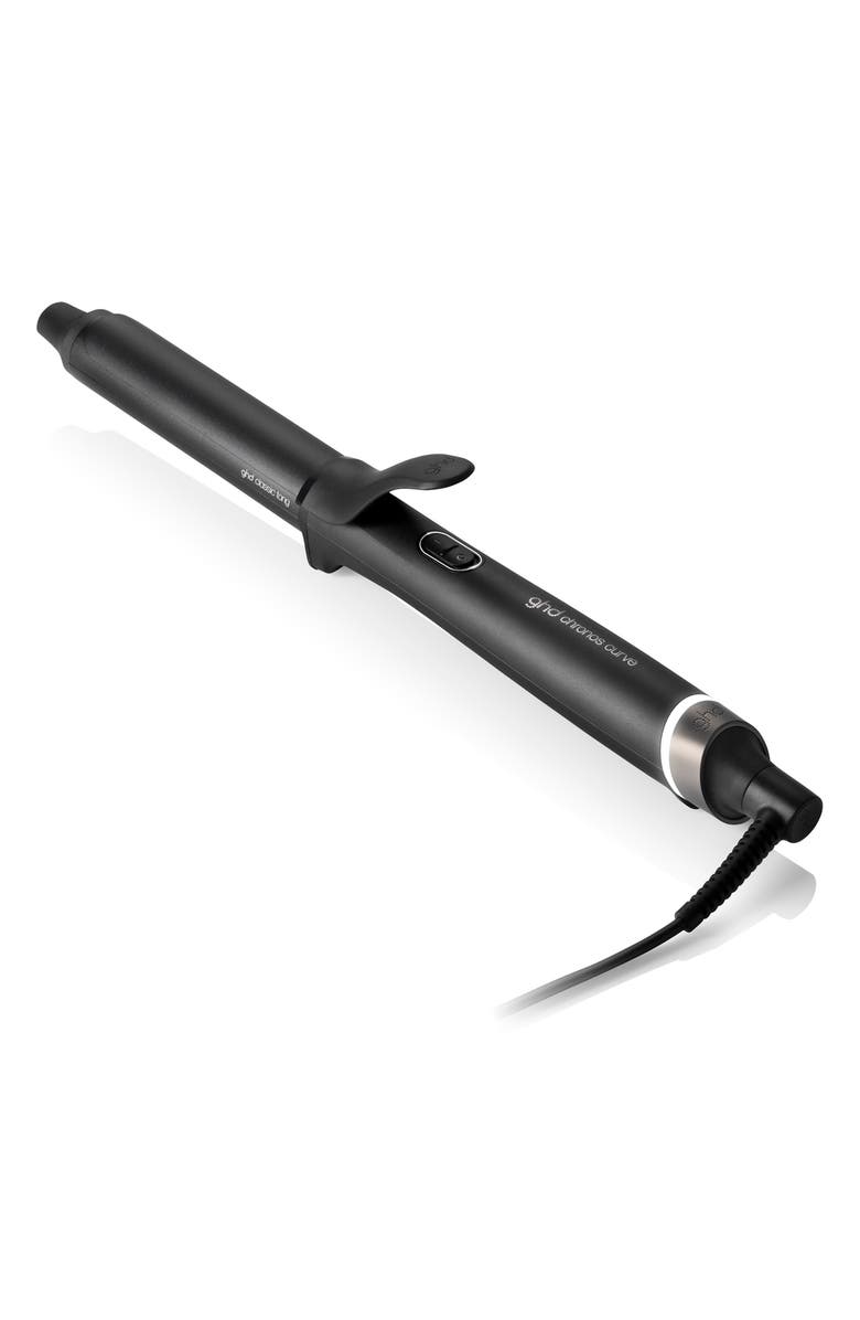 ghd Chronos Curve Classic Curling Iron, Main, color, Black